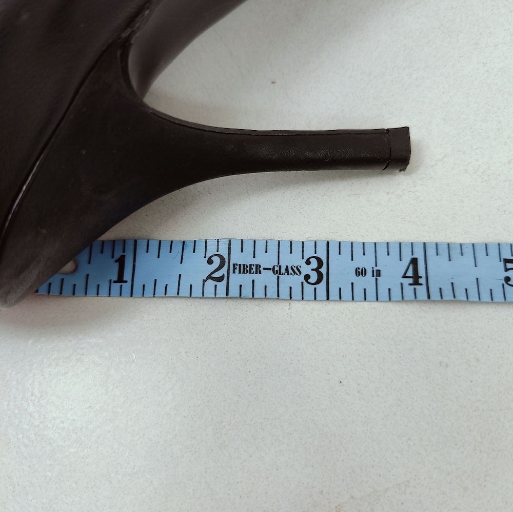 Nine West Balder Striped Mesh Toe Pumps Heels, Sz 7.5 - Picture 9 of 10